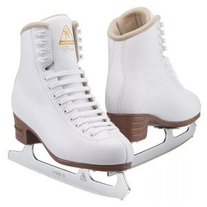 Jackson Figure Ice Skates Ultima Mark II Kids Girls Excel Beginner Size 2 1/2